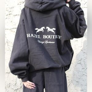 Hazel Boutique Onyx Sportswear Hoodie